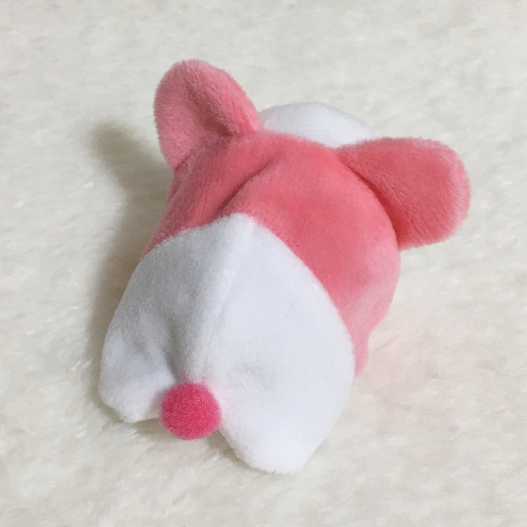 もちマスミニ着ぐるみ パンダ コーラルピンク