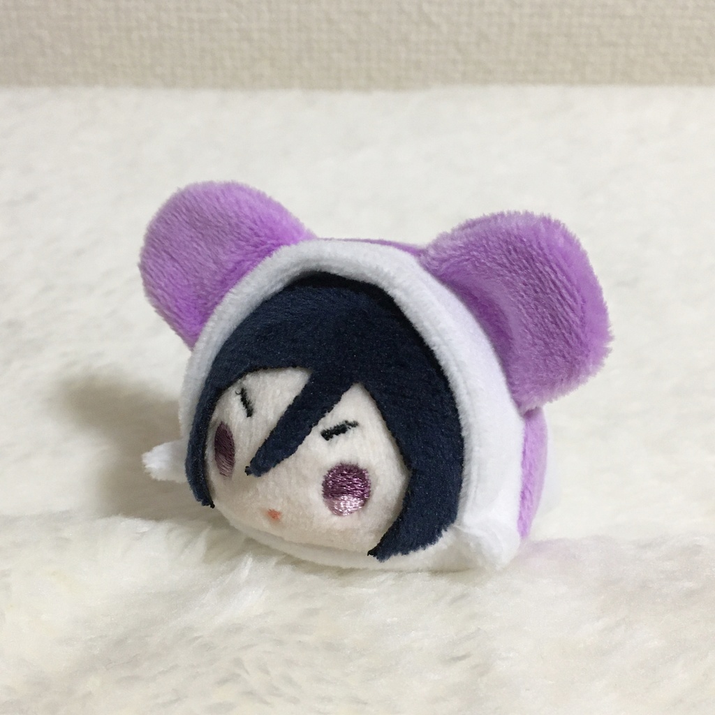 もちマスミニ着ぐるみ パンダ パープル