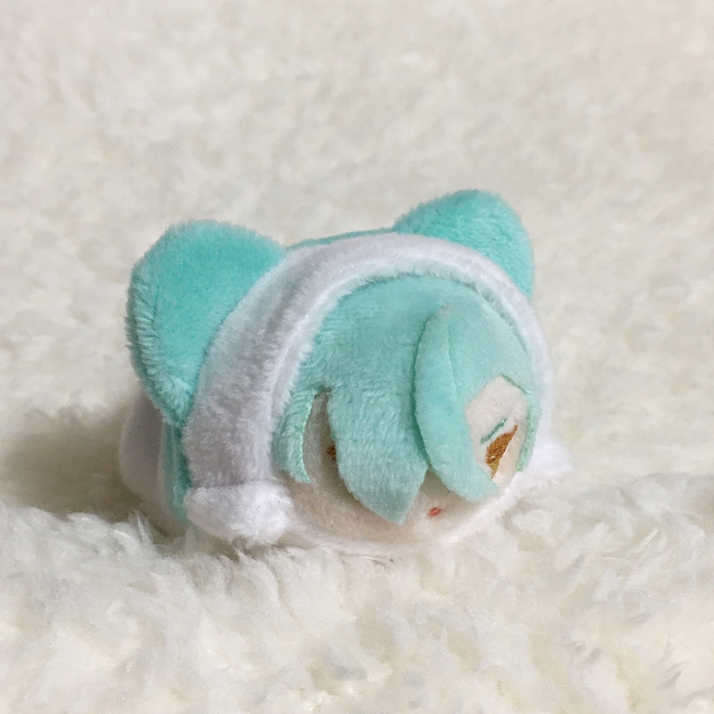 もちマスミニ着ぐるみ パンダ ミントグリーン