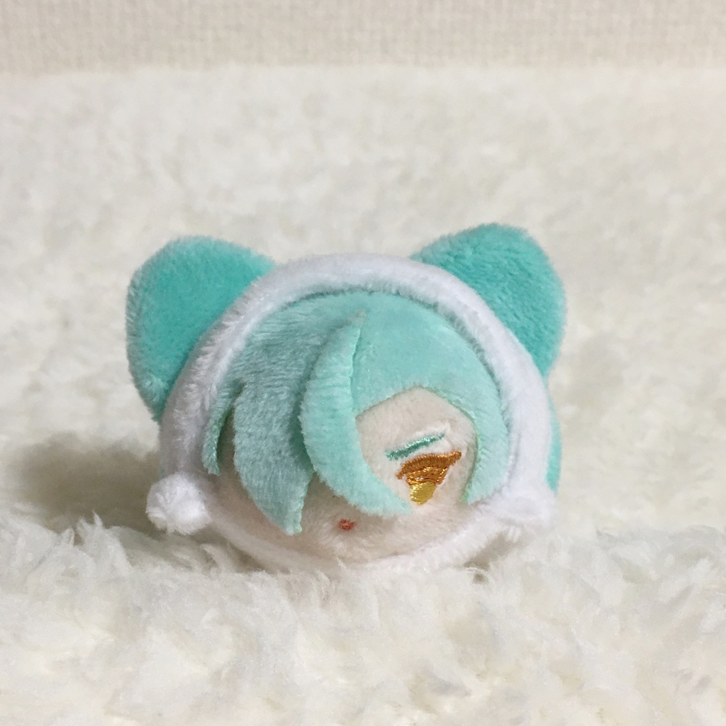 もちマスミニ着ぐるみ パンダ ミントグリーン