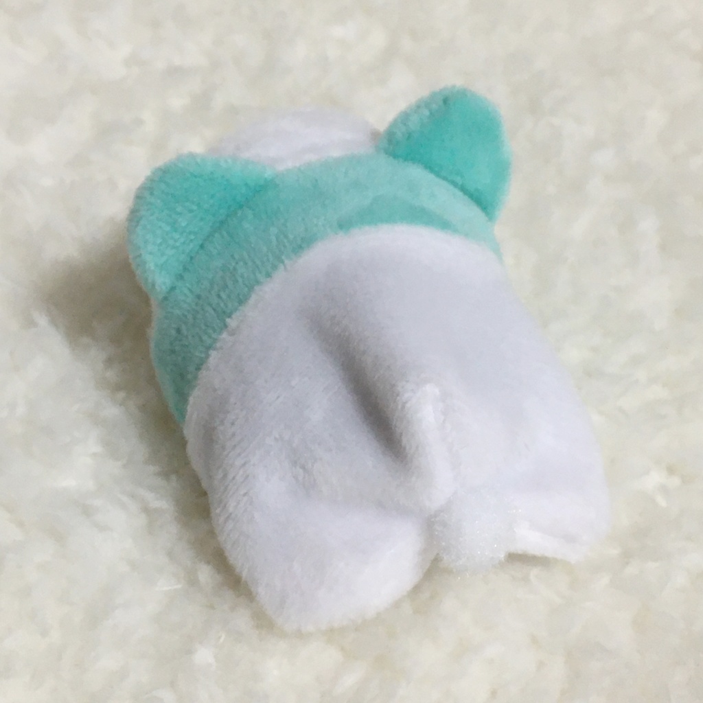 もちマスミニ着ぐるみ パンダ ミントグリーン