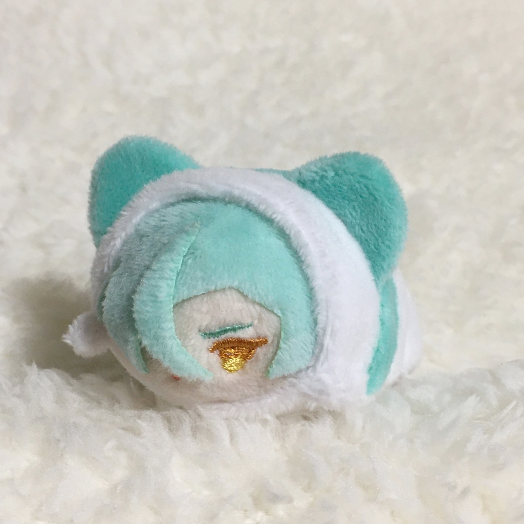 もちマスミニ着ぐるみ パンダ ミントグリーン