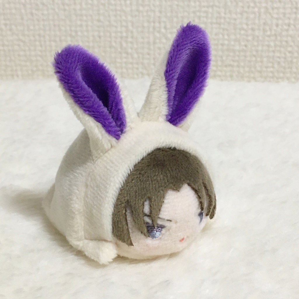 もちマスミニ着ぐるみ うさぎ ミルク&バイオレット