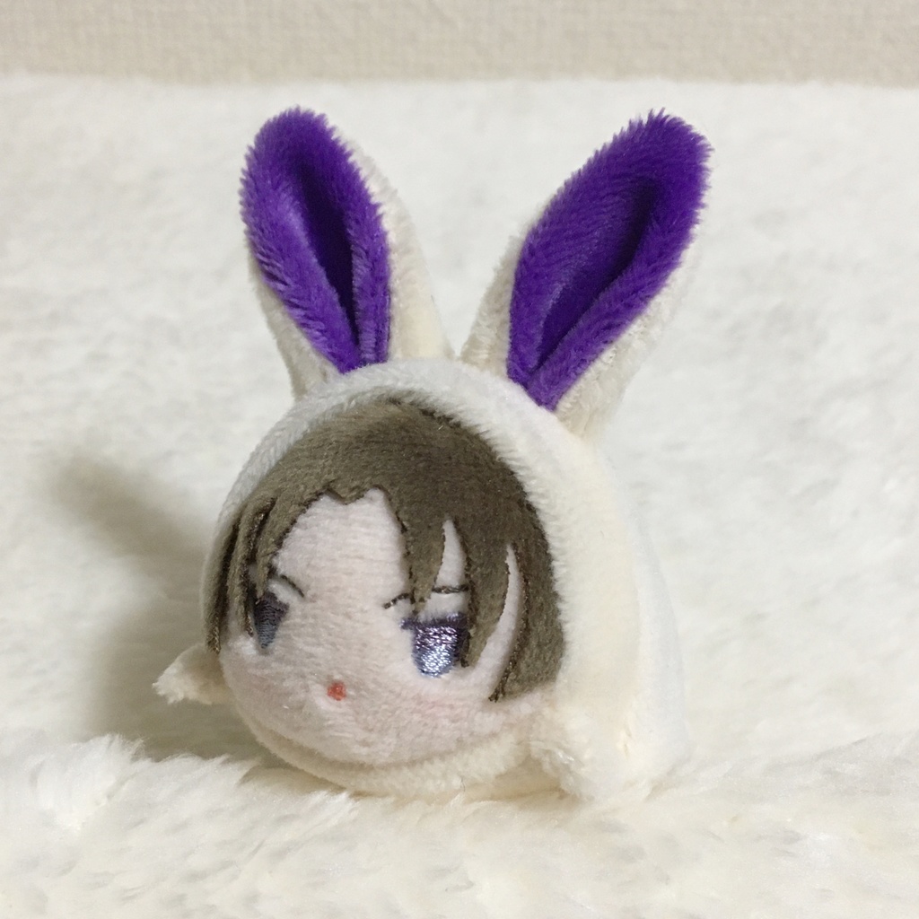 もちマスミニ着ぐるみ うさぎ ミルク&バイオレット