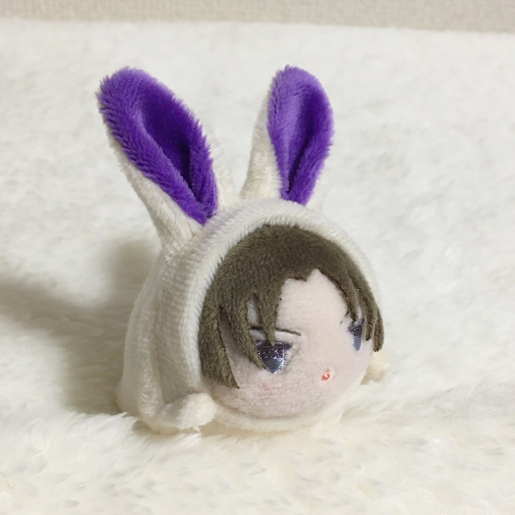 もちマスミニ着ぐるみ うさぎ ミルク&バイオレット