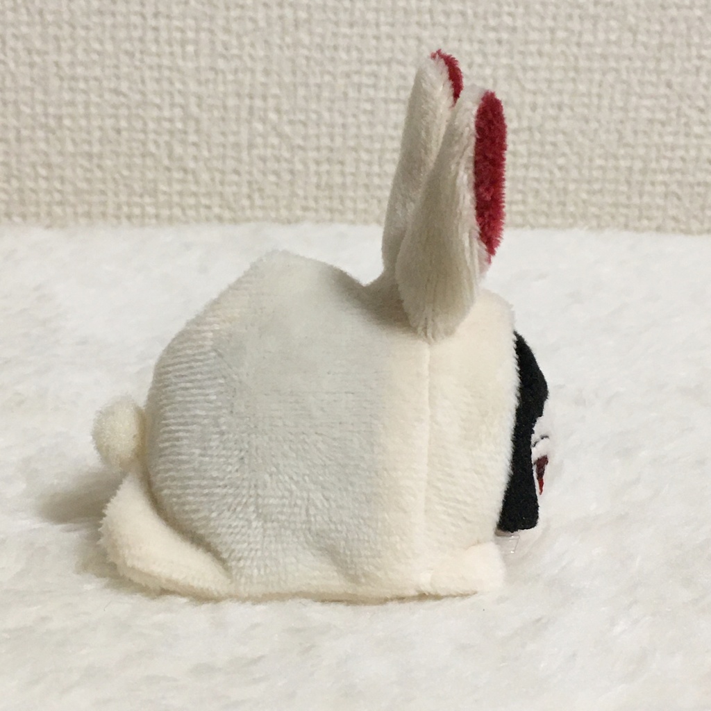 もちマスミニ着ぐるみ うさぎ ミルク&ワインレッド