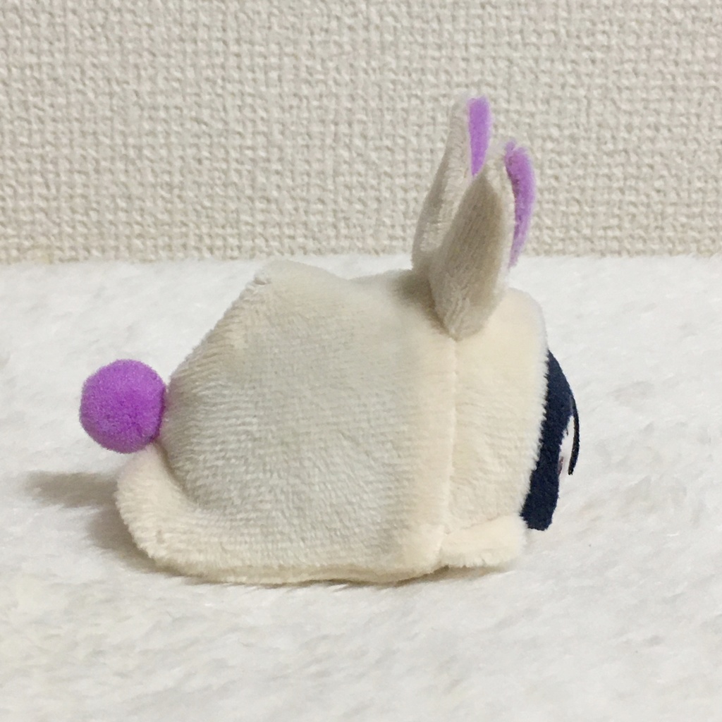 もちマスミニ着ぐるみ うさぎ ミルク&パープル