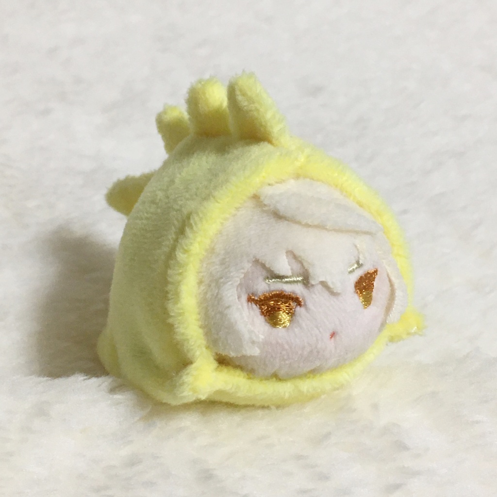 もちマスミニ着ぐるみ 恐竜 レモンイエロー