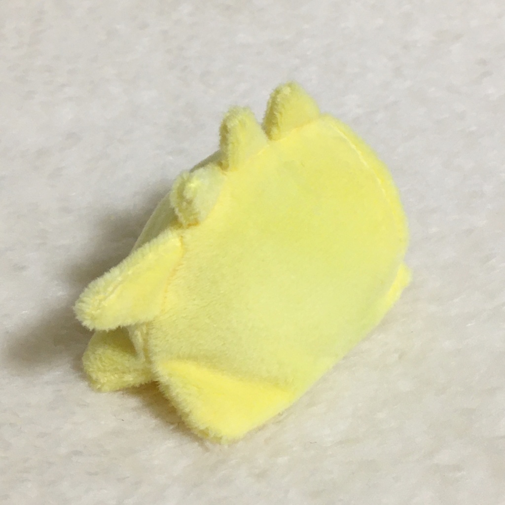 もちマスミニ着ぐるみ 恐竜 レモンイエロー