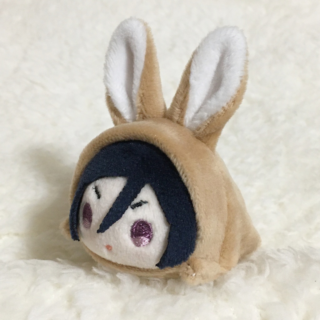 もちマスミニ着ぐるみ うさぎ カフェオレ