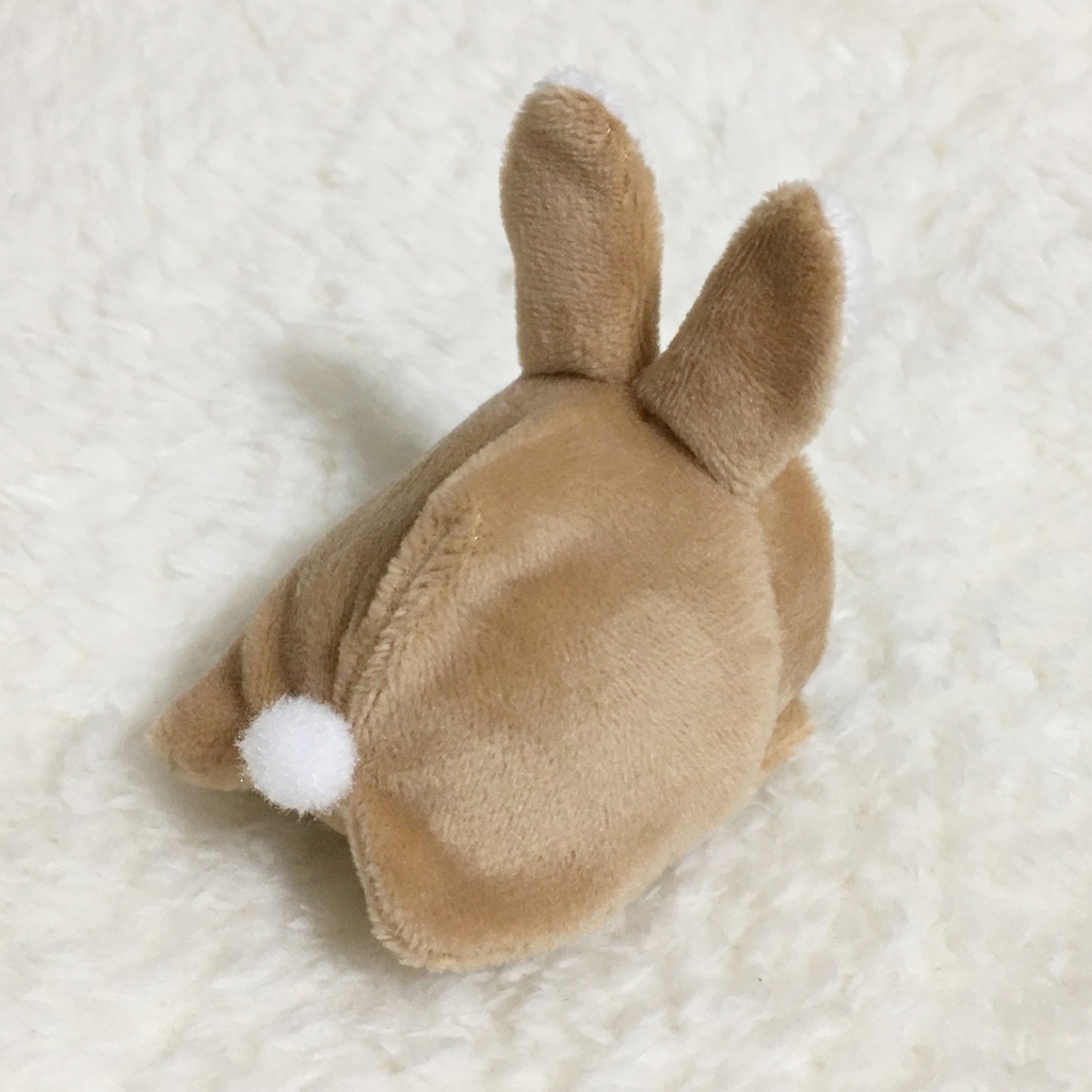 もちマスミニ着ぐるみ うさぎ カフェオレ