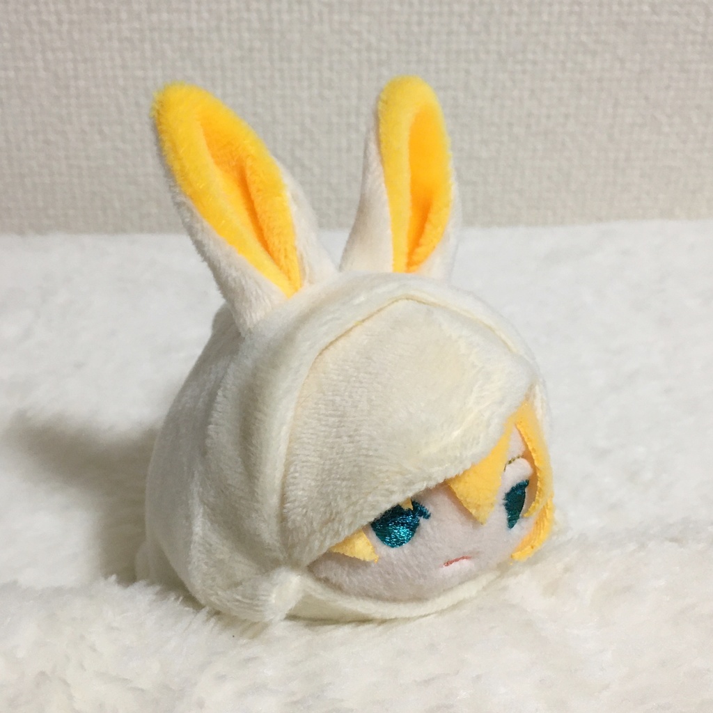 もちマス/もちころりん着ぐるみ うさぎ ミルク&オレンジイエロー