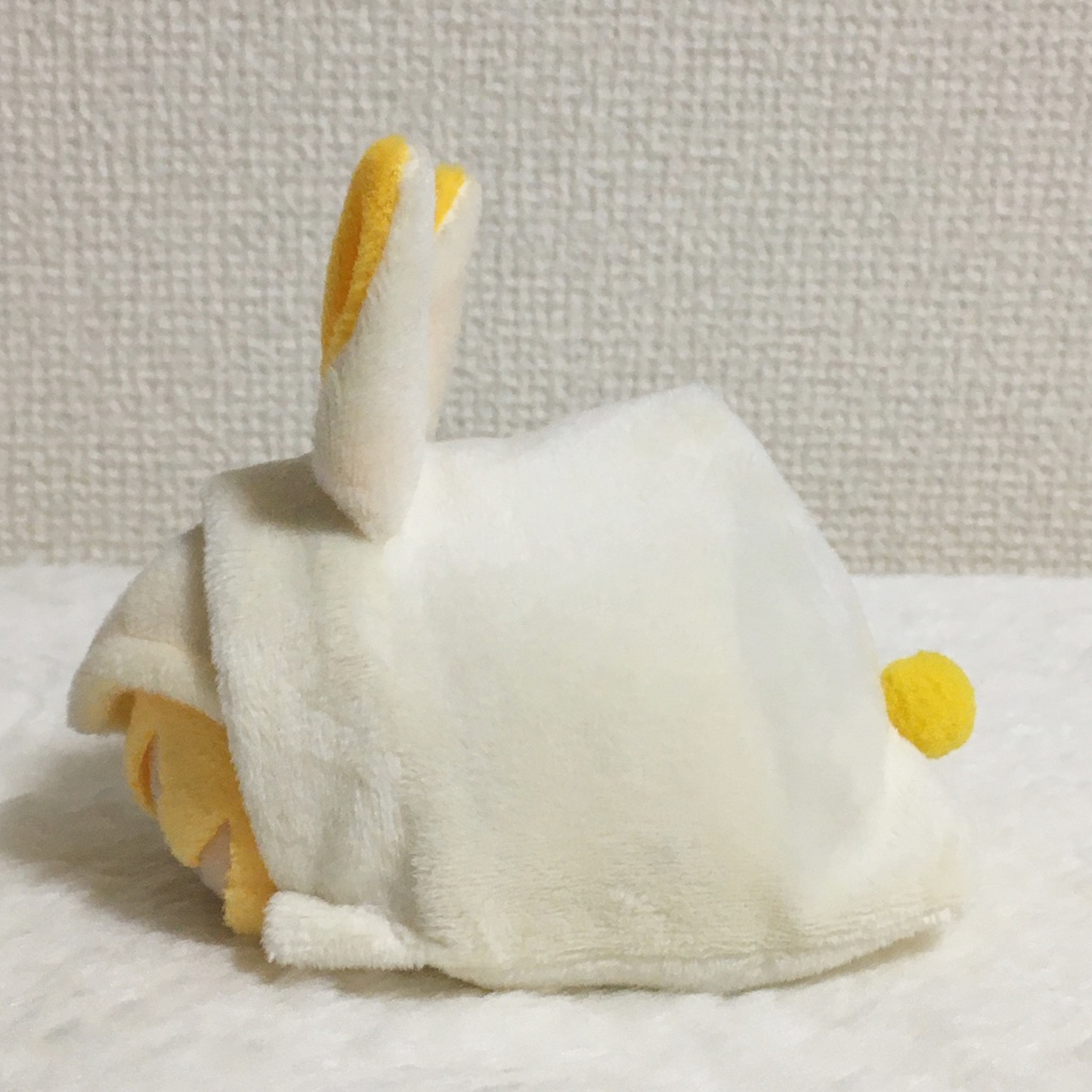 もちマス/もちころりん着ぐるみ うさぎ ミルク&オレンジイエロー