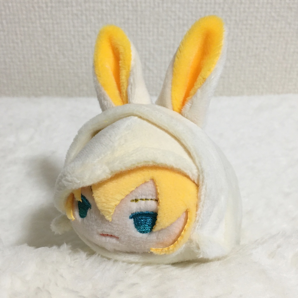 もちマス/もちころりん着ぐるみ うさぎ ミルク&オレンジイエロー