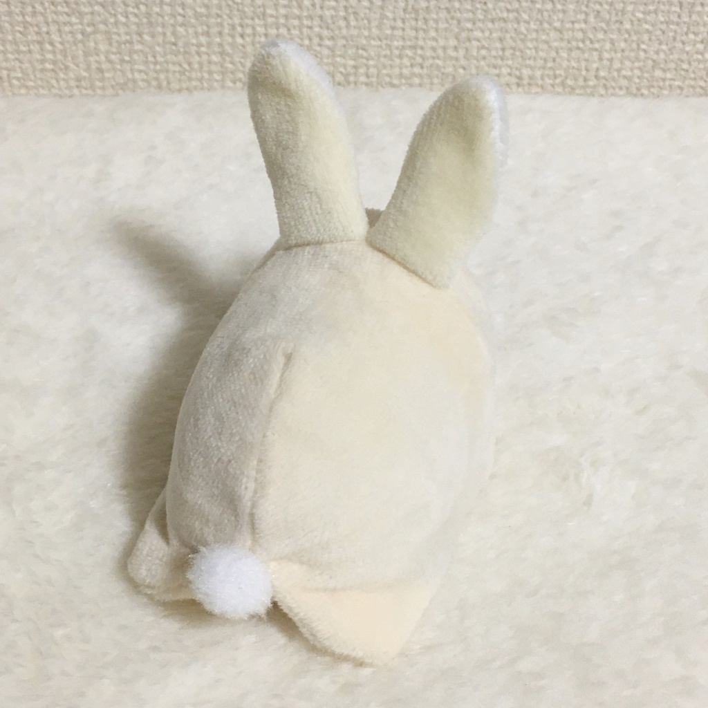 もちマス/もちころりん着ぐるみ うさぎ ミルク&ホワイト