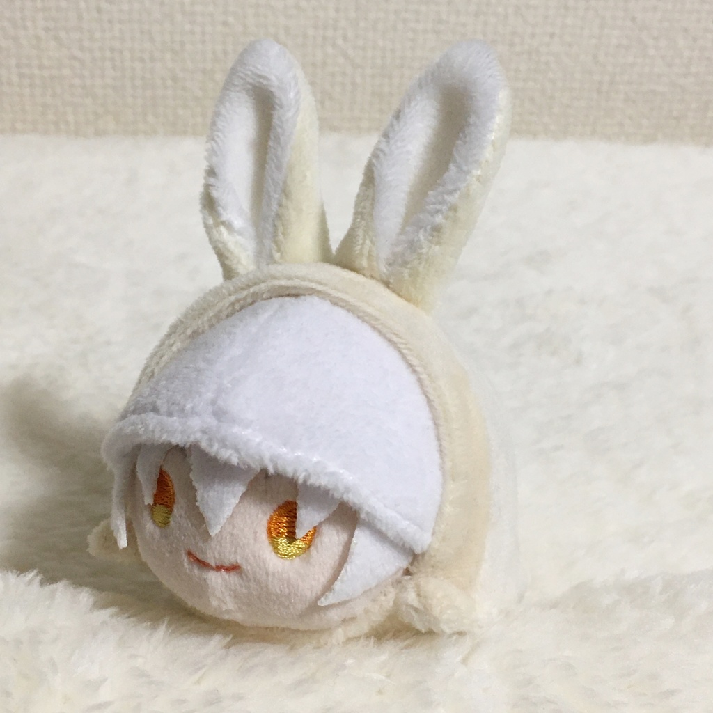 もちマス/もちころりん着ぐるみ うさぎ ミルク&ホワイト