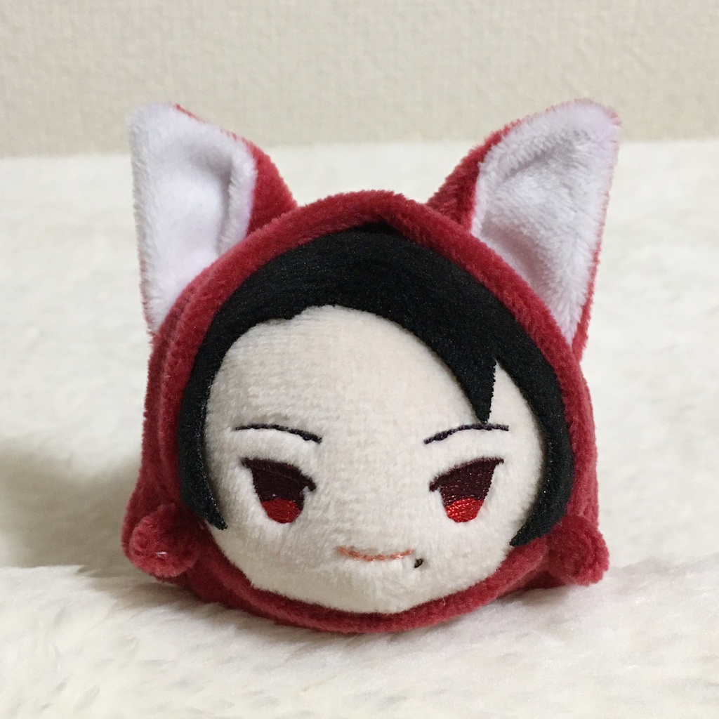 もちマス/もちころりん着ぐるみ きつね ワインレッド