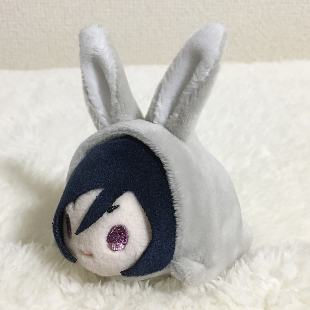 もちマス/もちころりん着ぐるみ うさぎ ライトグレー