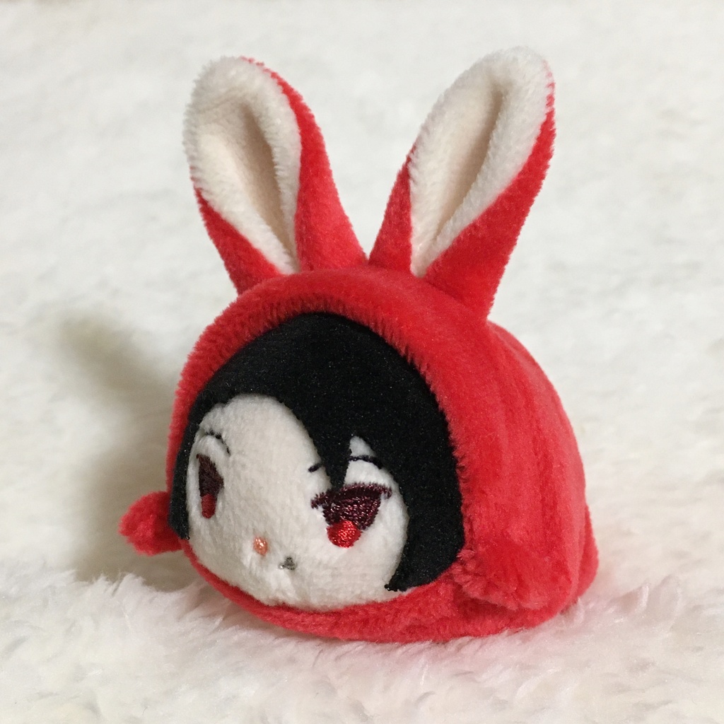 もちマスミニ着ぐるみ うさぎ レッド&ミルク