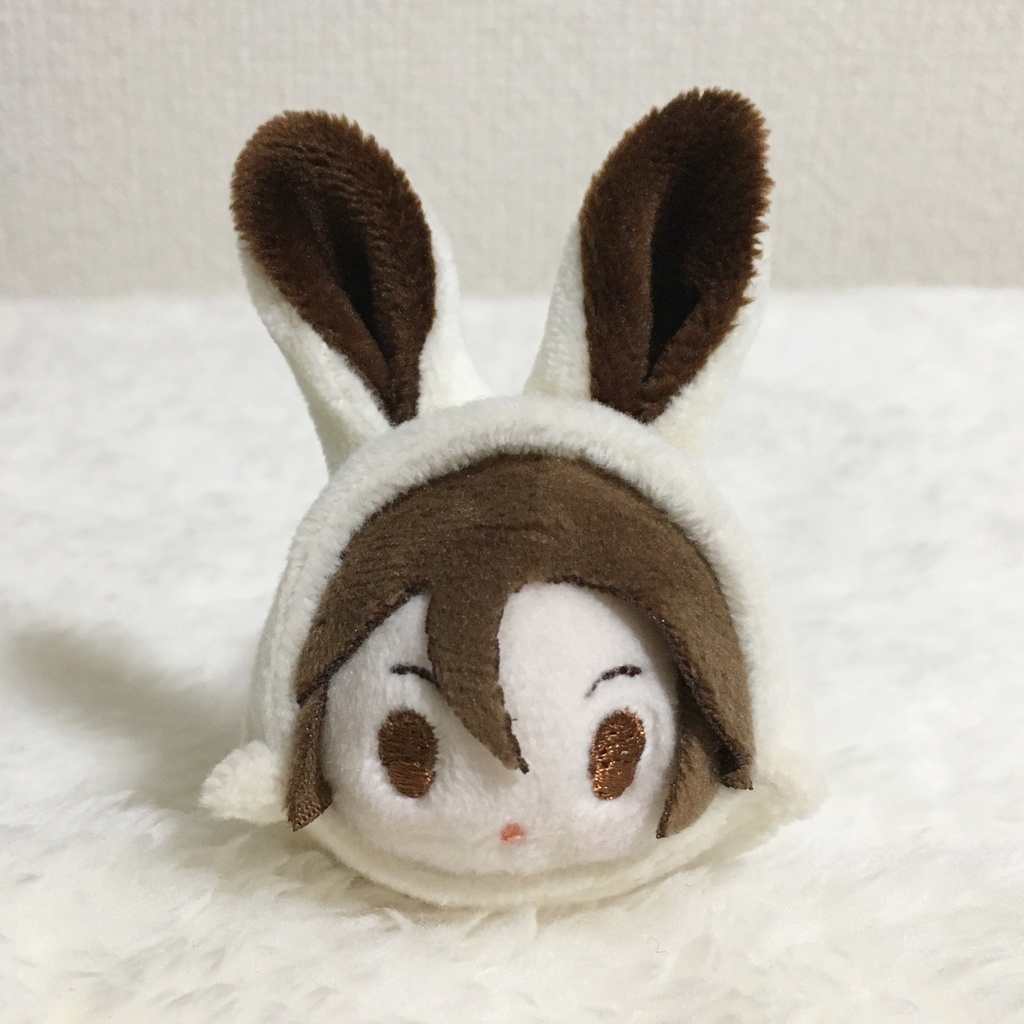 もちマスミニ着ぐるみ　うさぎ　ミルク＆ブラウン