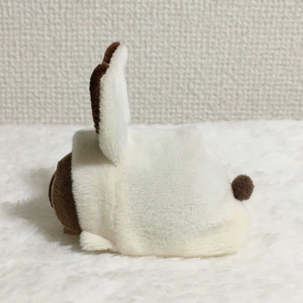 もちマスミニ着ぐるみ うさぎ ミルク&ブラウン