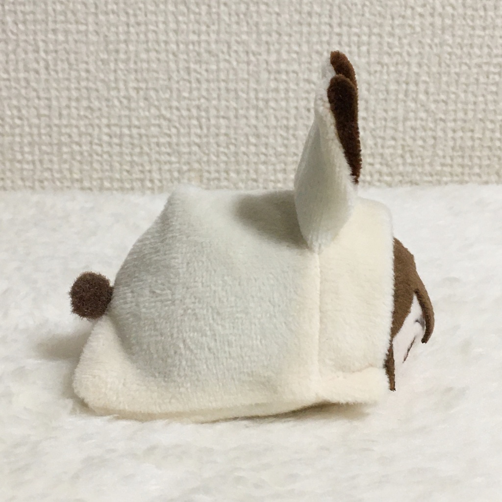もちマスミニ着ぐるみ うさぎ ミルク&ブラウン