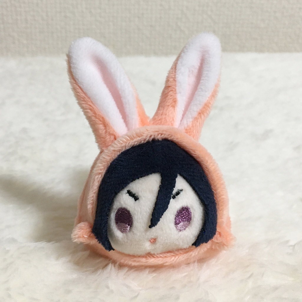 もちマスミニ着ぐるみ うさぎ サーモンピンク