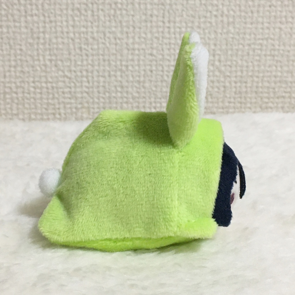 もちマスミニ着ぐるみ うさぎ ライムグリーン