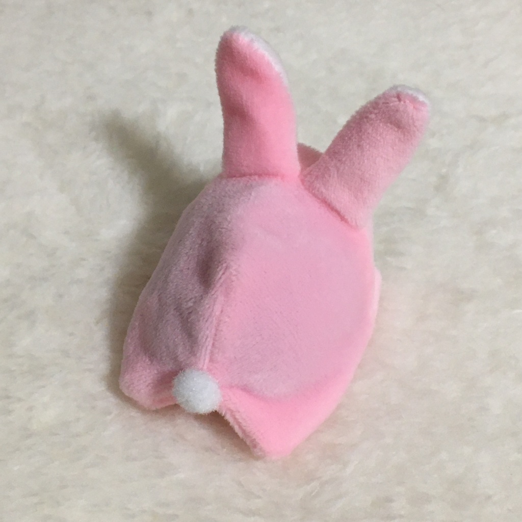 もちマスミニ着ぐるみ うさぎ ベビーピンク
