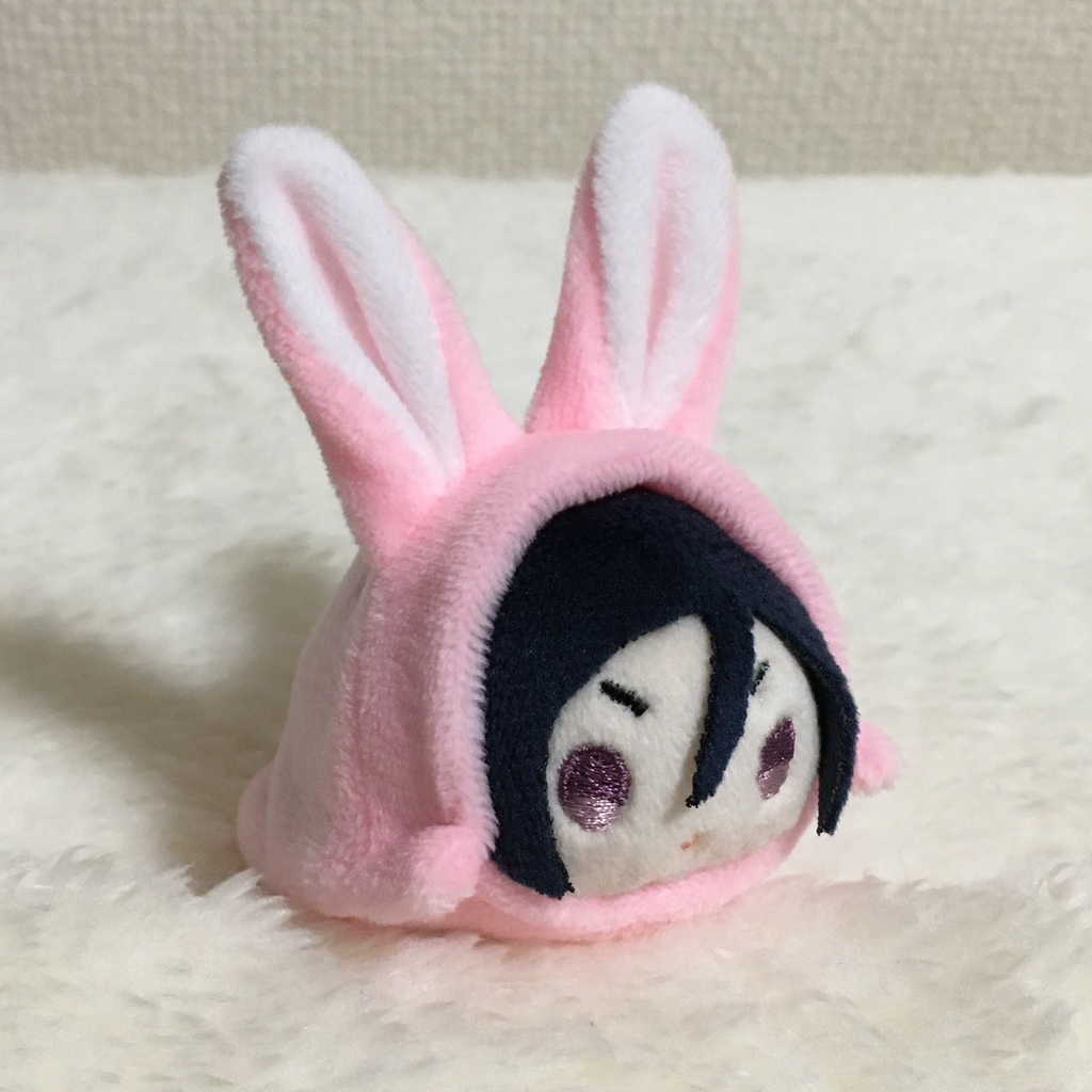 もちマスミニ着ぐるみ うさぎ ベビーピンク