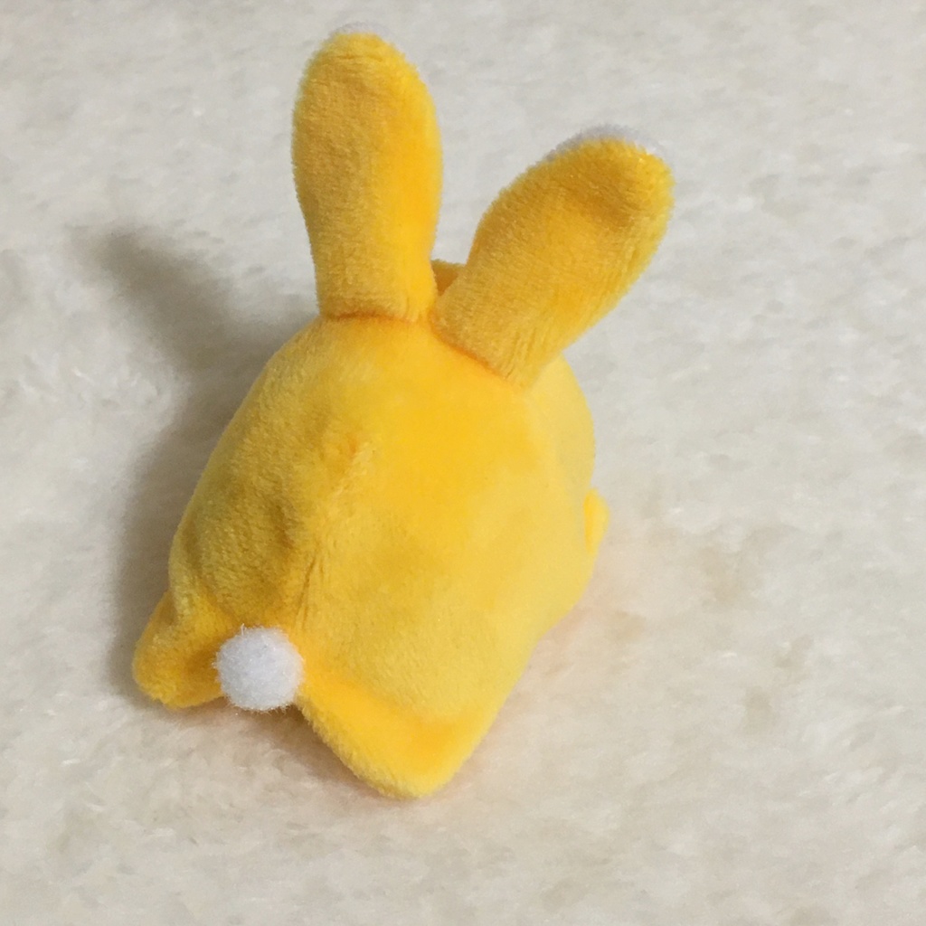 もちマスミニ着ぐるみ うさぎ オレンジイエロー