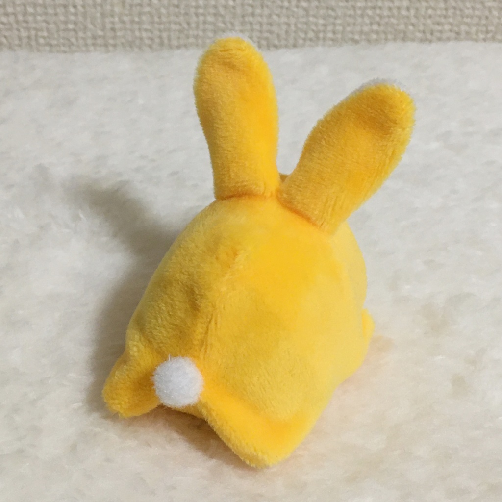 もちマスミニ着ぐるみ うさぎ オレンジイエロー