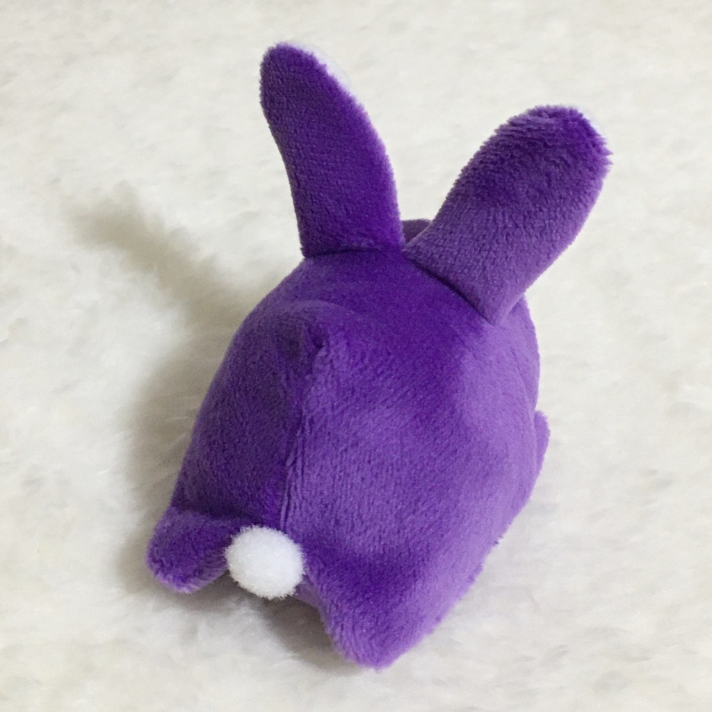 もちマスミニ着ぐるみ うさぎ バイオレット