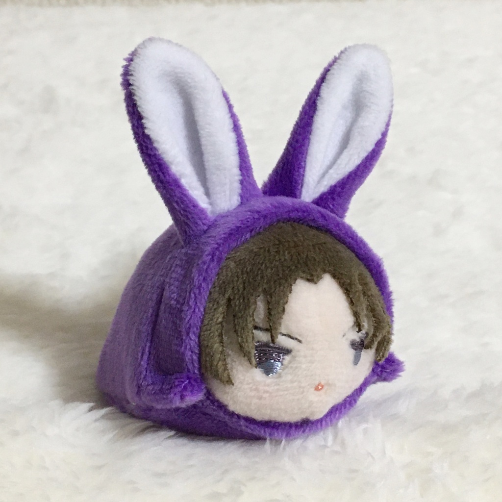 もちマスミニ着ぐるみ うさぎ バイオレット