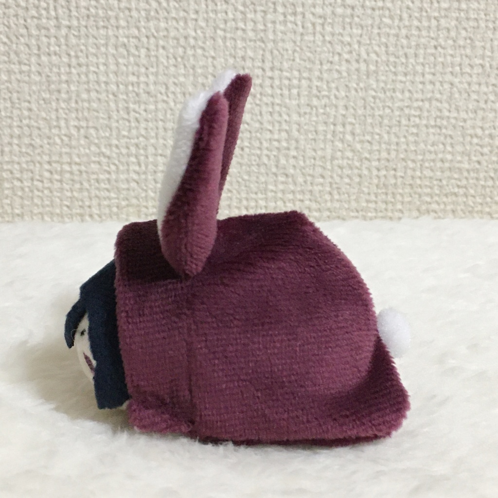 もちマスミニ着ぐるみ うさぎ バーガンディー