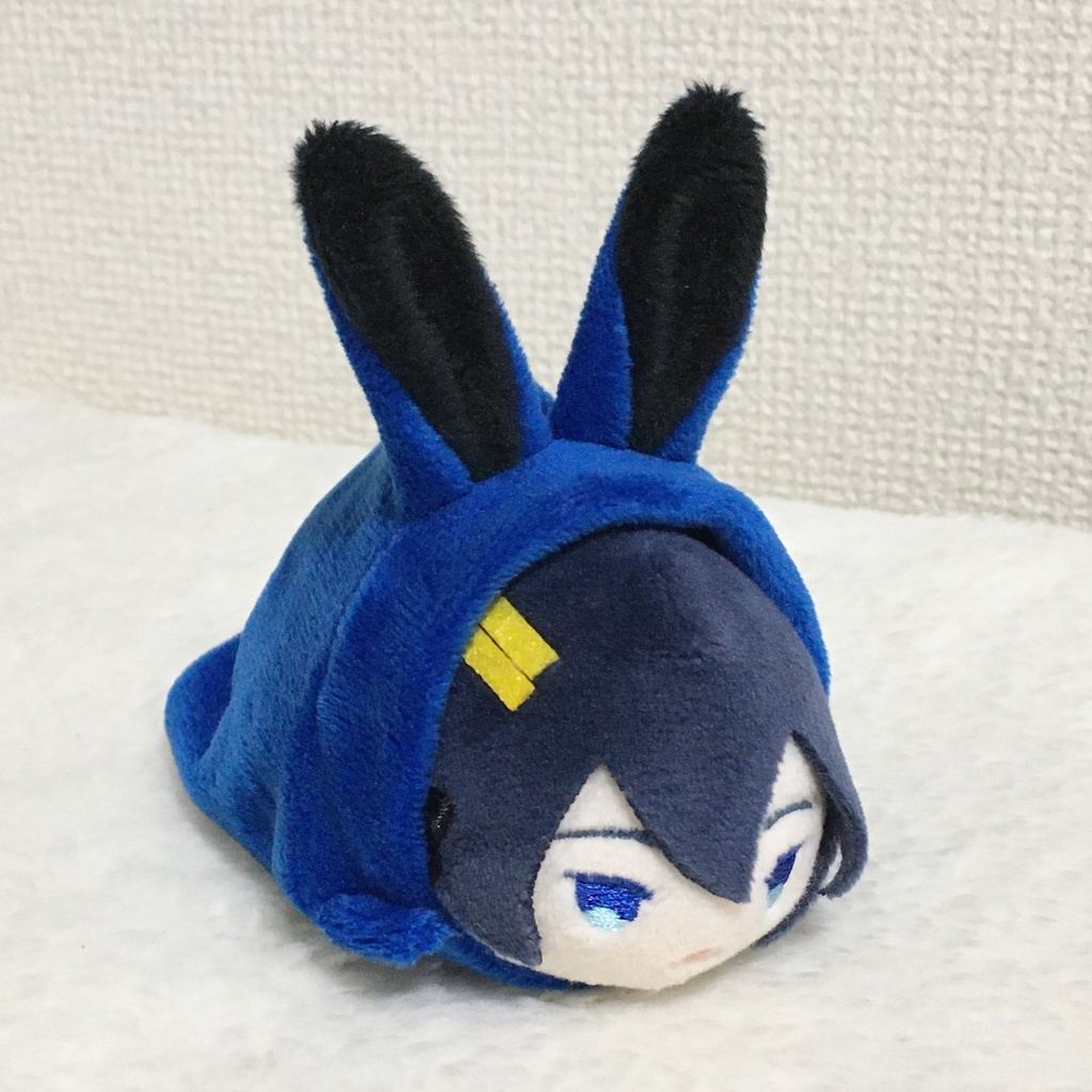 もちマス/もちころりん着ぐるみ うさぎ ブルー&ブラック