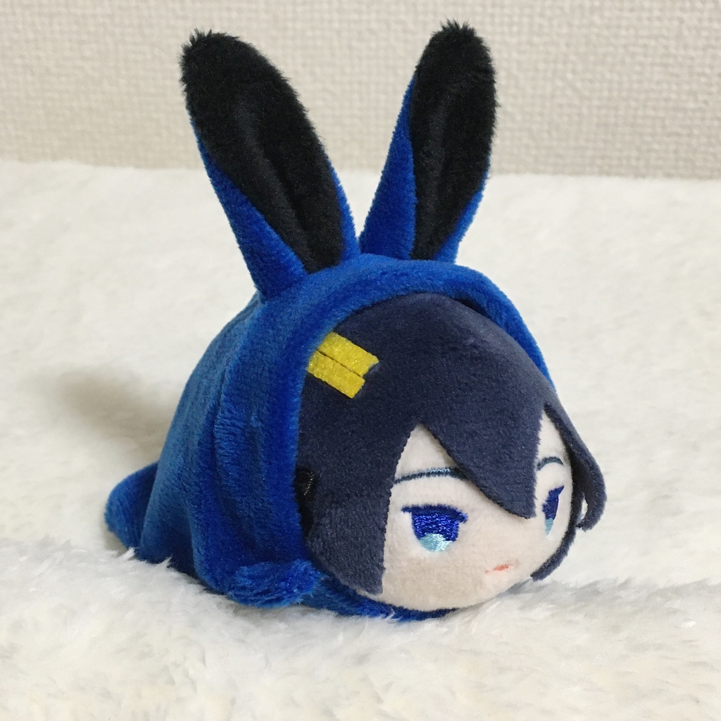 もちマス/もちころりん着ぐるみ うさぎ ブルー&ブラック