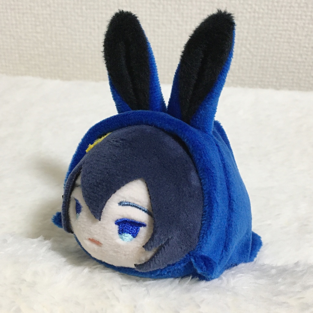 もちマス/もちころりん着ぐるみ うさぎ ブルー&ブラック