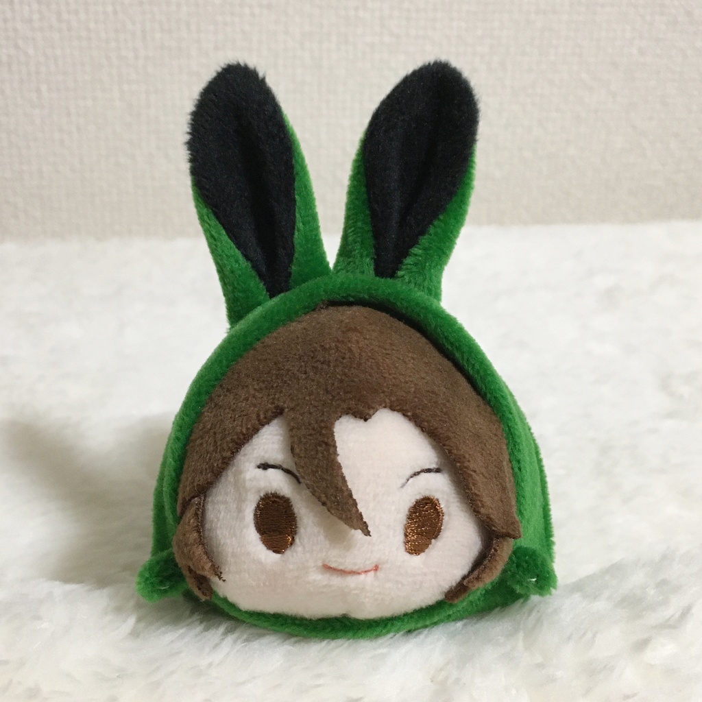 もちマス/もちころりん着ぐるみ　うさぎ　グリーン＆ブラック