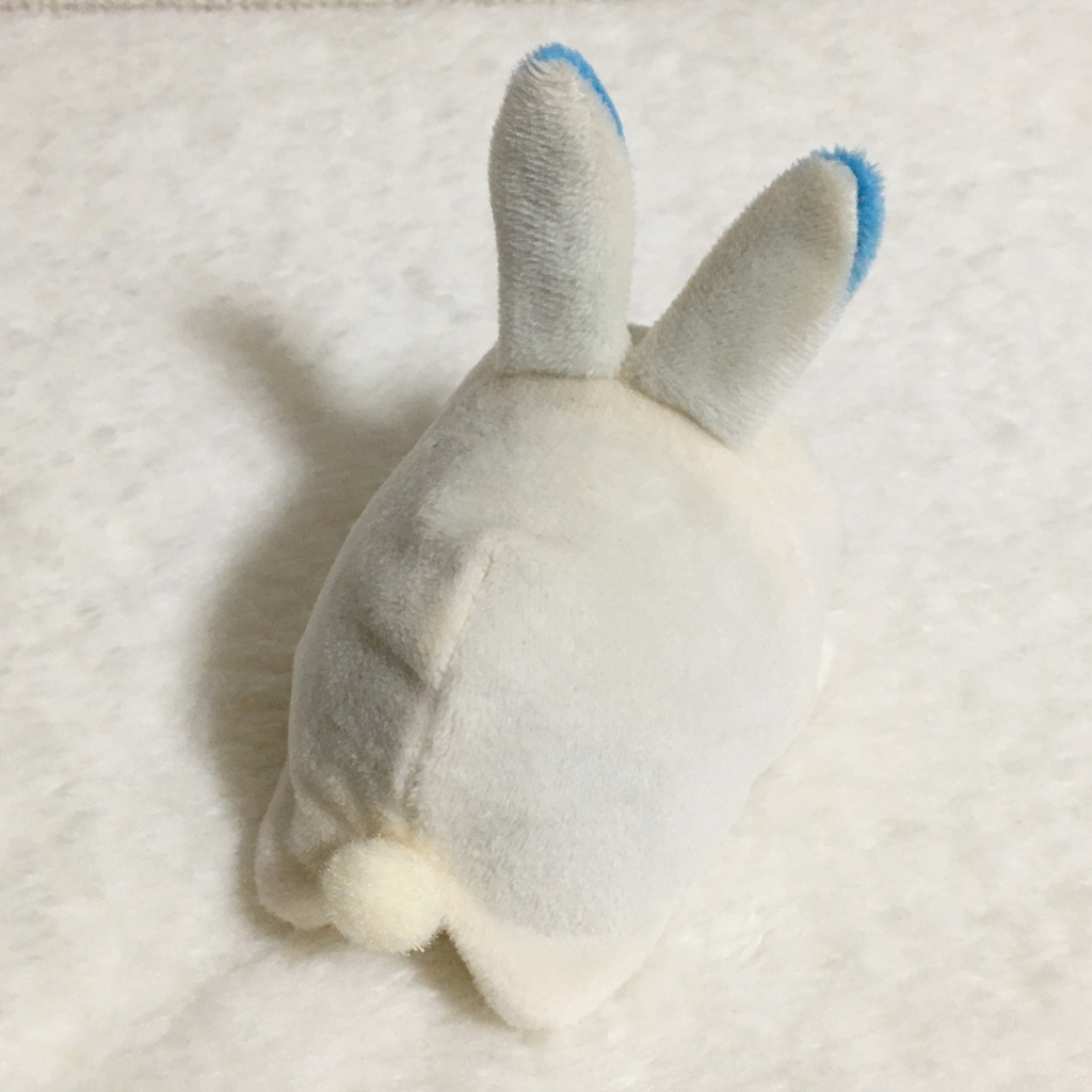 もちマス/もちころりん着ぐるみ うさぎ ミルク&アクアブルー