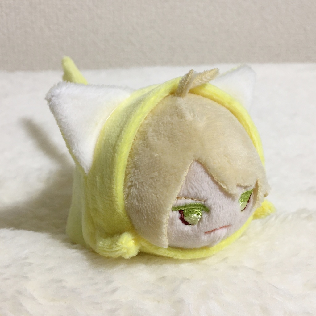 もちマス/もちころりん着ぐるみ ねこ レモンイエロー