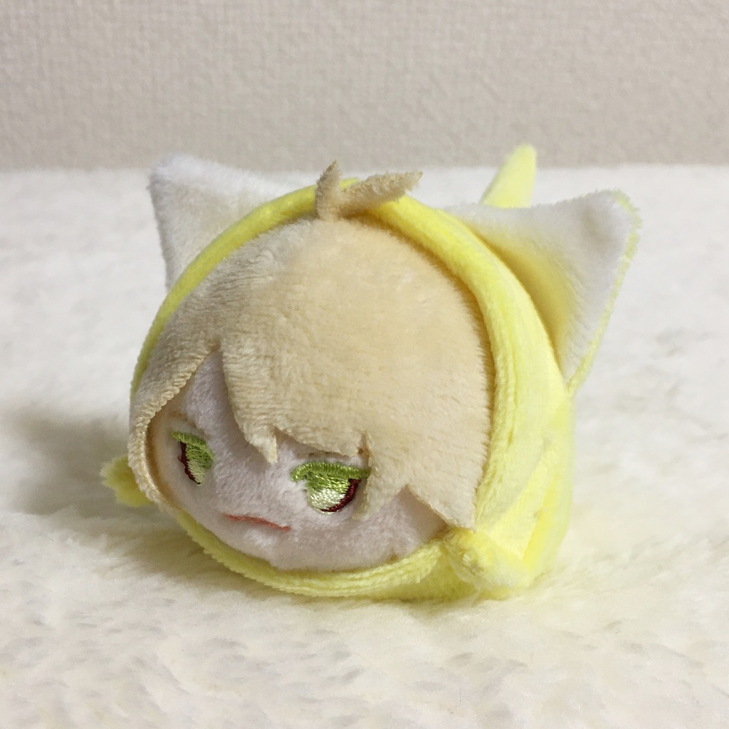 もちマス/もちころりん着ぐるみ ねこ レモンイエロー