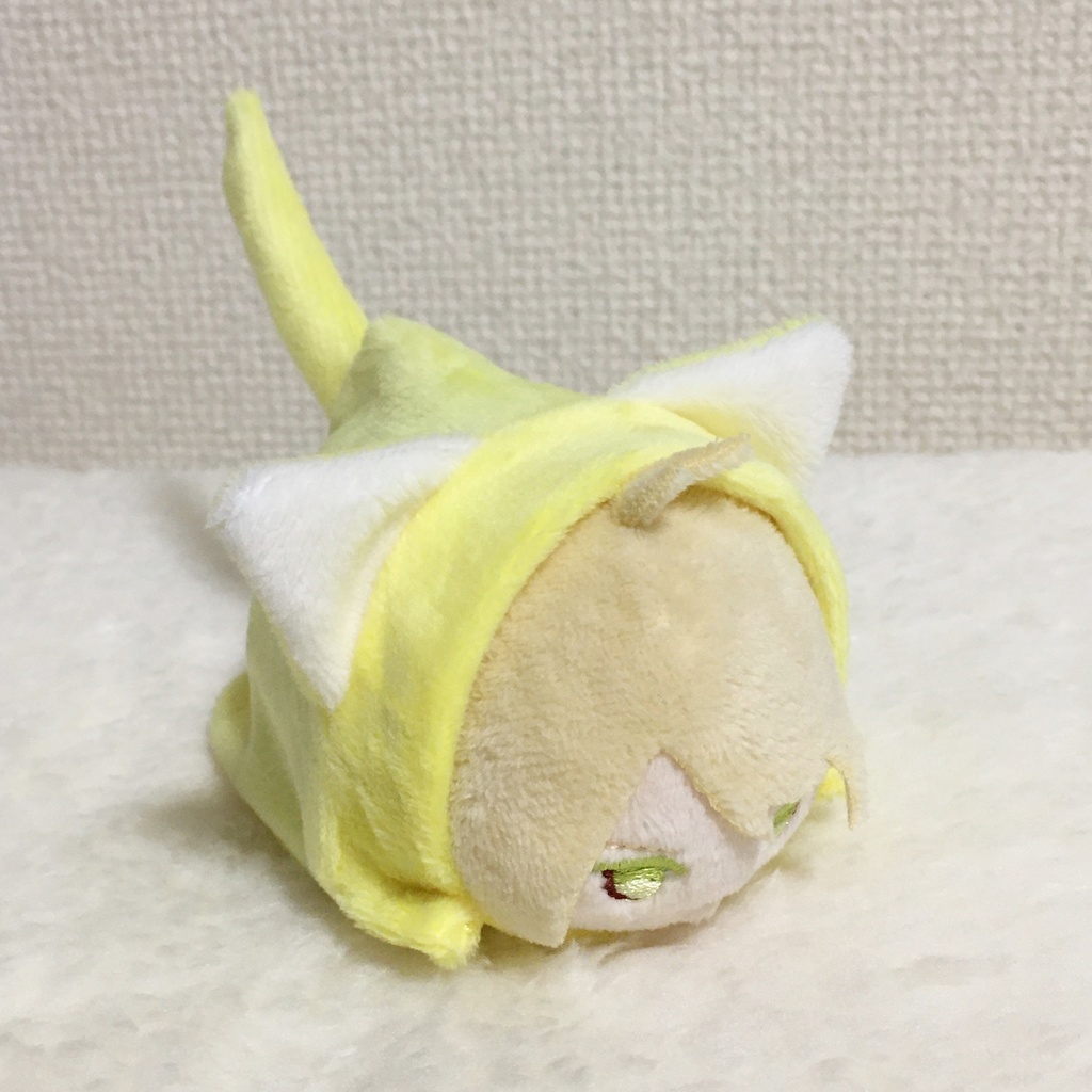 もちマス/もちころりん着ぐるみ ねこ レモンイエロー