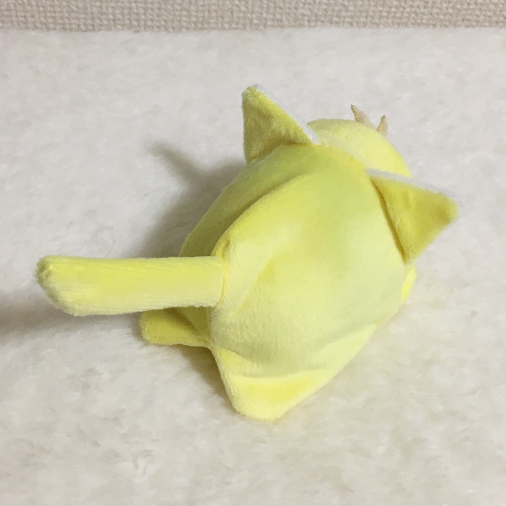 もちマス/もちころりん着ぐるみ ねこ レモンイエロー