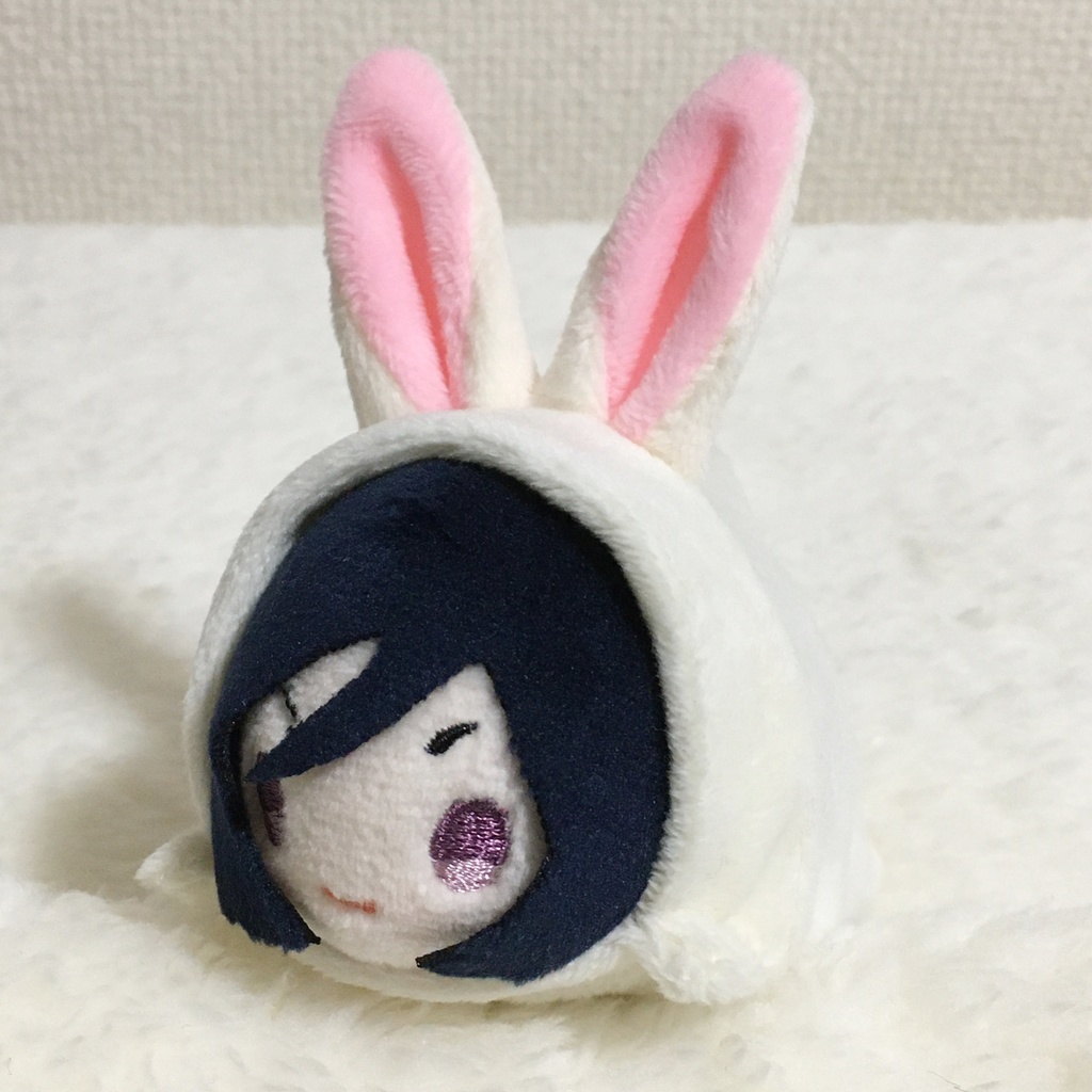 もちマス/もちころりん着ぐるみ うさぎ ミルク&ベビーピンク