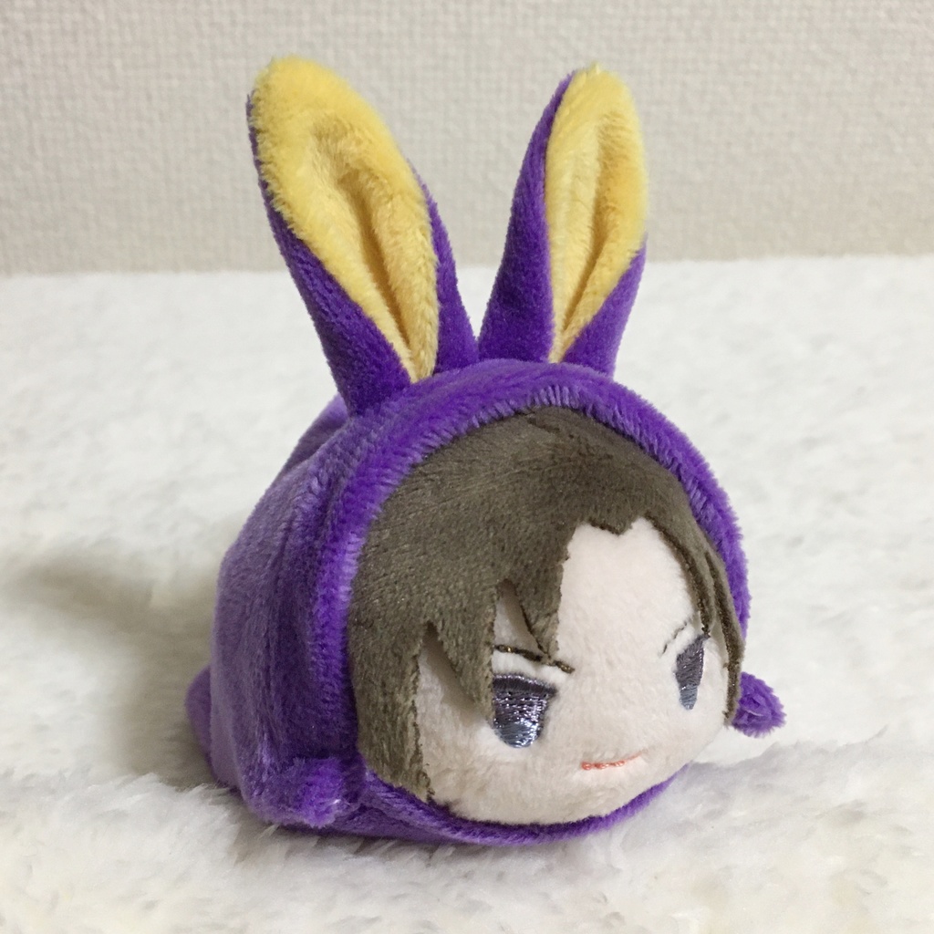 もちマス/もちころりん着ぐるみ うさぎ バイオレット&サンイエロー