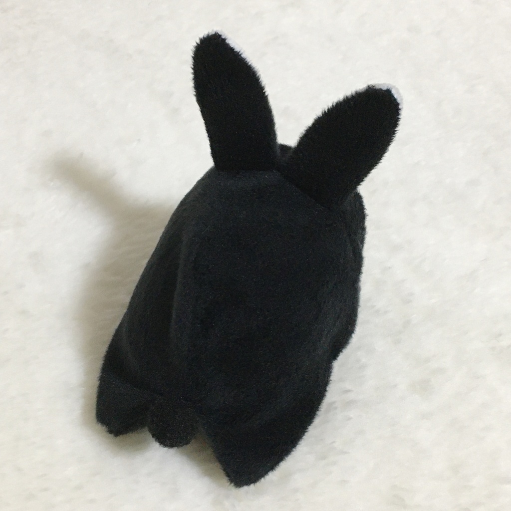 もちマス/もちころりん着ぐるみ うさぎ ブラック