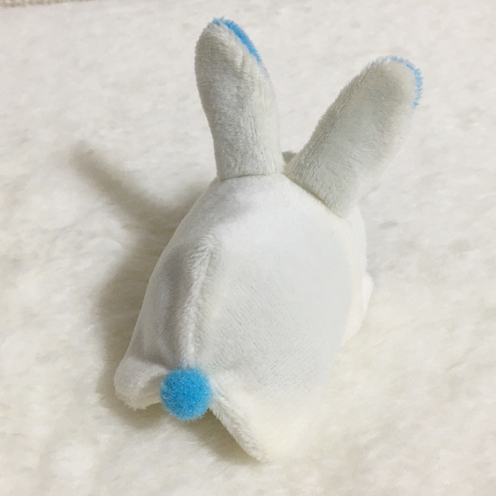 もちマスミニ着ぐるみ うさぎ ミルク&アクアブルー