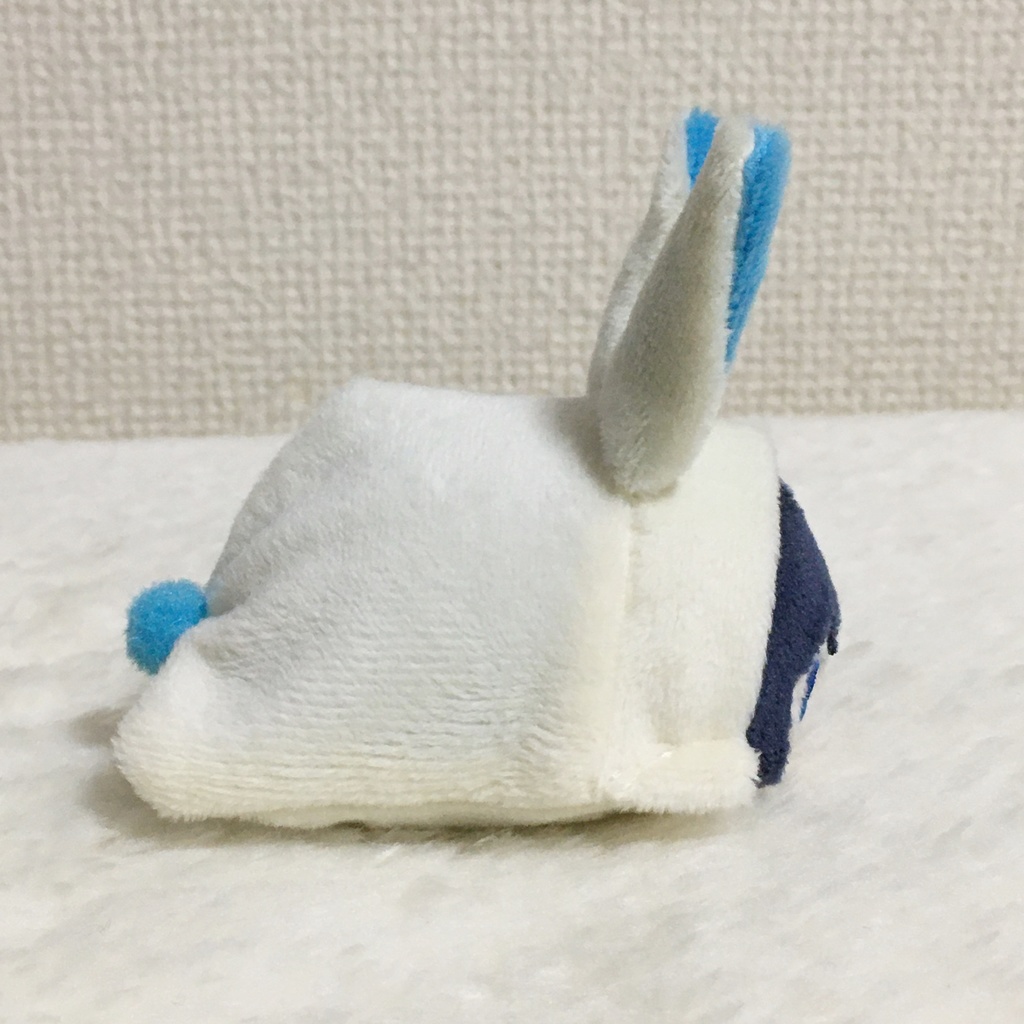 もちマスミニ着ぐるみ うさぎ ミルク&アクアブルー