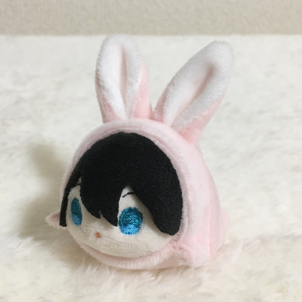 もちマスミニ着ぐるみ うさぎ ネールピンク